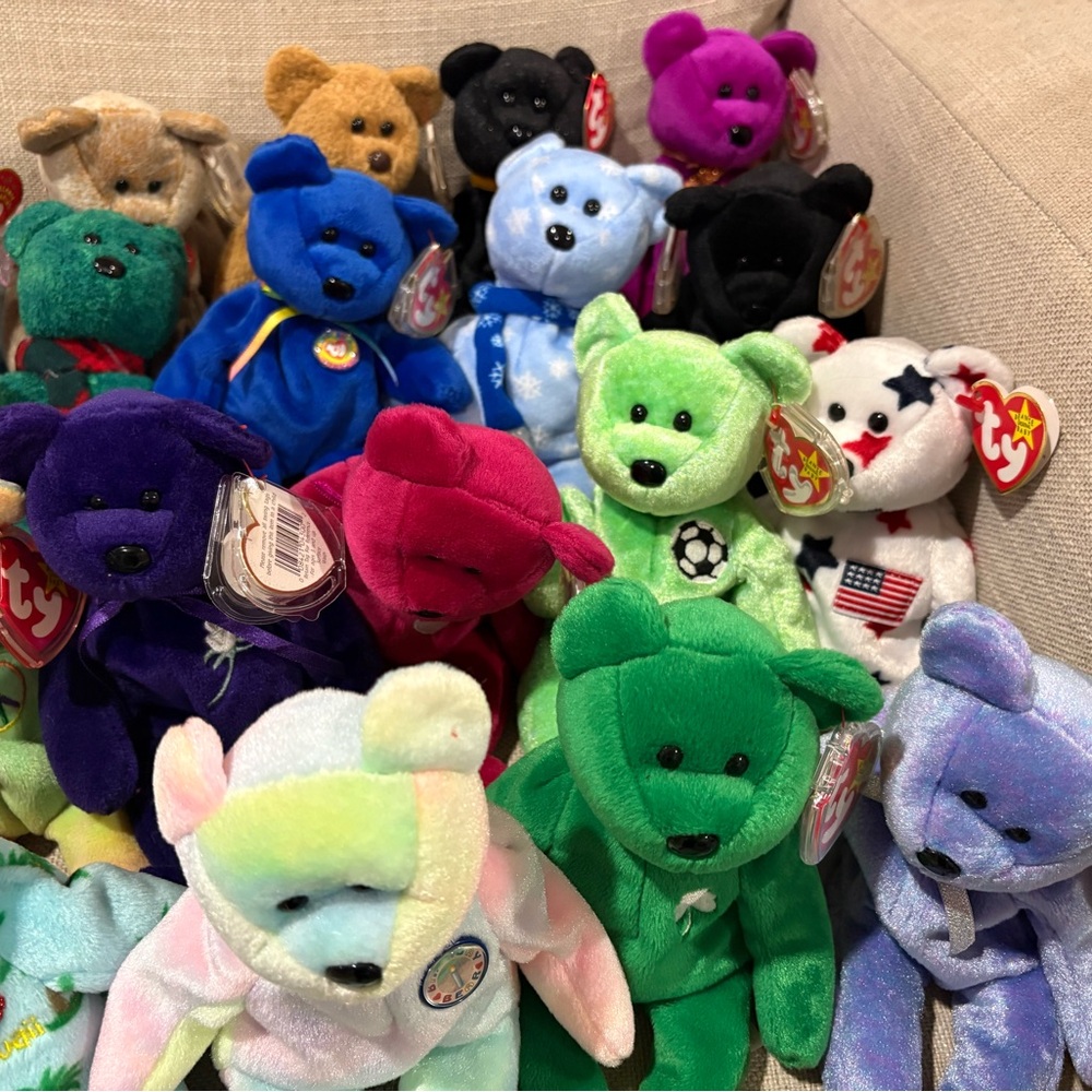 Colorful Plush Bear Collection - Picture 4 of 5